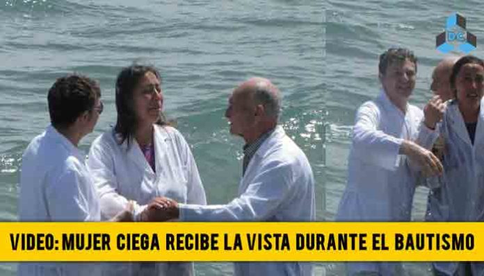 Mujer recibe la visión después de bautizarse