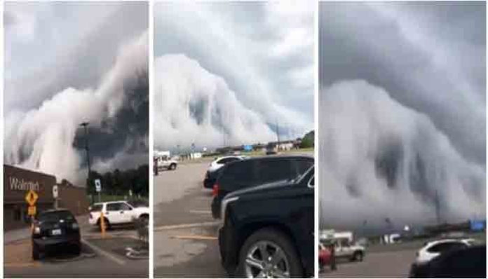 Nubes apocalípticas aparecen en Estados Unidos