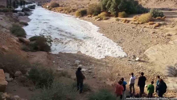 Increíble fenómeno natural sucedió en el desierto de Israel